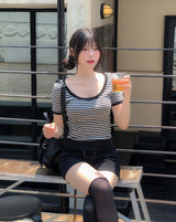 Week Banding Cotton Shorts