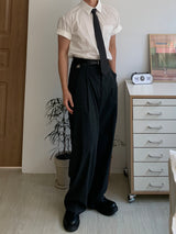 Levan Stripe Wide Slacks