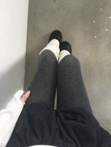 dot knit stockings
