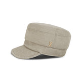 VA Stud Balloon Bellboy Cap / Beige
