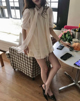 オルゴールシフォン&タイblストラップセット