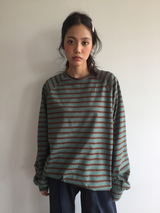 ポージー ストライプド Tシャツ(2color)