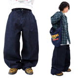 ワイドダートバルーンデニムパンツ