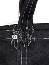 O Logo Drawing Stitch Bag / Black
