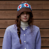 Crochet Bucket Hat_Brown