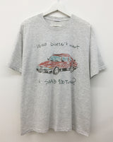 ミニカーオーバーフィットTシャツ (2color)