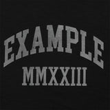 EXAMPLE ARCH LOGO SLAB BIG SILHOUETTE S/S TEE
