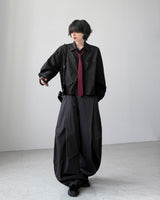 Jade クロップオーバーシャツ