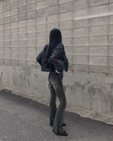 スモークブーツカットパンツ
