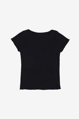 Fable slim ribbed tee