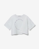 サークルレタリング 1/2 Tシャツ [ ホワイト ]