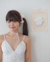 MOCHA MOUSSUE RILL HAIR SHUSHU SCRUNCHIE 2PS SET