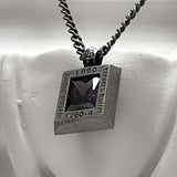 フレームストーンIIネックレス_IOLITE