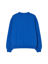 EMBLEM PATCHWORK SWEATSHIRT (BLUE)