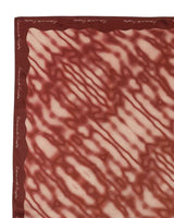 Haze Motif Square Scarf 95 _ RED