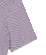 BUTTON-UP COLLAR KNIT