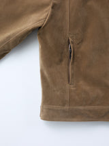Mer crop suede jacket