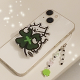 ラッキーキャットスマホグリップ (ベーシックスマホグリップ)