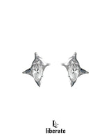 Crushed Square Cubic Earring