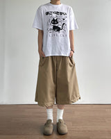 Log Bermuda Cotton Pants