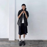 レトロファデッドテクスチャードシャツ