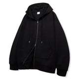 2way Oversized Zip-Up Hoodie - 2COLOR