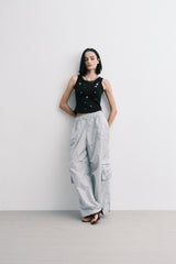 sh cargo pants (grey)