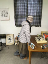 ウールラップスカート