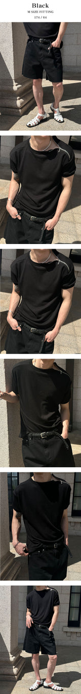 [S/S] Rough cutting short denim pants(2color)