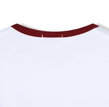 Rokdon Star Lettering Ringer Short Sleeve T-shirt