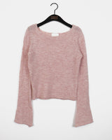 Jinning Thin Fit Mohair Inner Long Sleeve Knitwear
