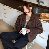 コージースエードジャンパー