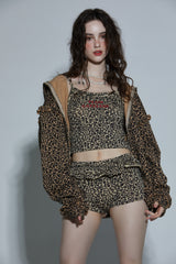 LEOPARD HOOD
