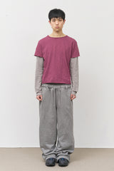 Hang Pigment Sagging Pants