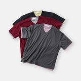 LMN Summer Layering Crop V-Neck Short Sleeve Tee (8 colors)