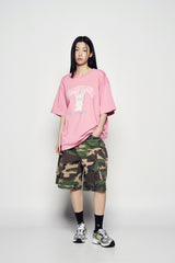 25SS カモフラージュカーゴポケットショートパンツ カーモ