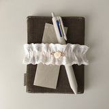 Rose Lace Band - Baby Pink