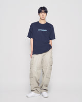 25FW コネクトグラス半袖Tシャツ ダークネイビー
