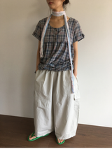Pouch Banding Balloon Pants (2color)