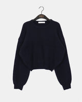 Posol Basic Short Round Knitwear
