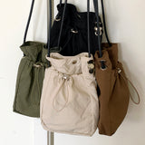 Lago nylon string mini shoulder crossbag