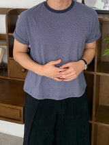 Crop Stripe T-Shirt