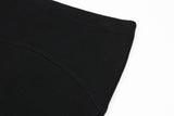  Eyelet slit skirt (black)