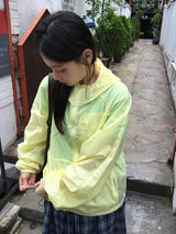 [unisex] バヒカラーフードウィンドブレーカージャンパー