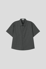 Sheek Cropped Slab Shirt