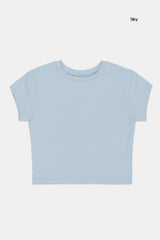 カミラベーシッククロップTシャツ
