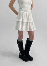 [MADE] Frete Frill Mini Skirt Pants