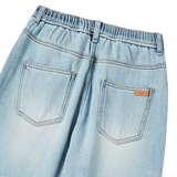 25SS デストロイデニムバドパンツ ライトブルー
