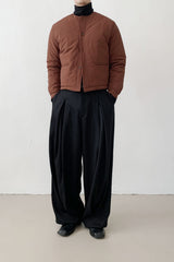RELAX PADDING JACKET CHOCOBROWN