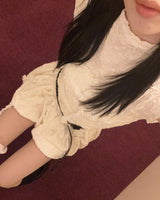 リンクル フリル トップ••♡